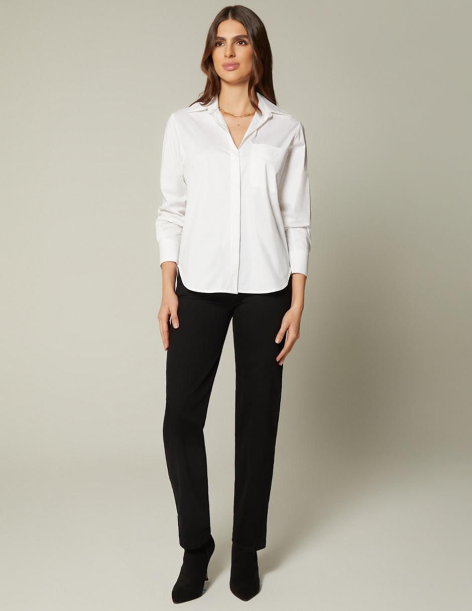 Blusa Studio F manga larga para mujer