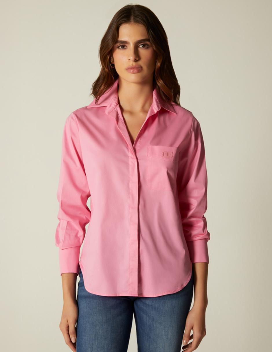 Blusa manga larga para mujer