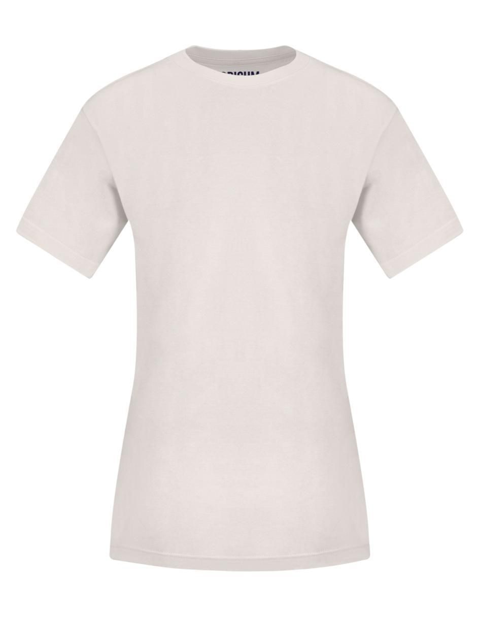 Playera manga corta cuello redondo para mujer 4