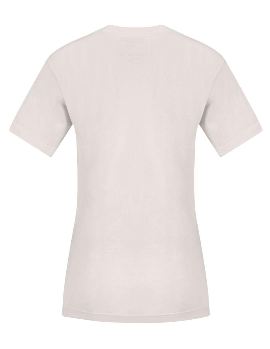 Playera manga corta cuello redondo para mujer 5