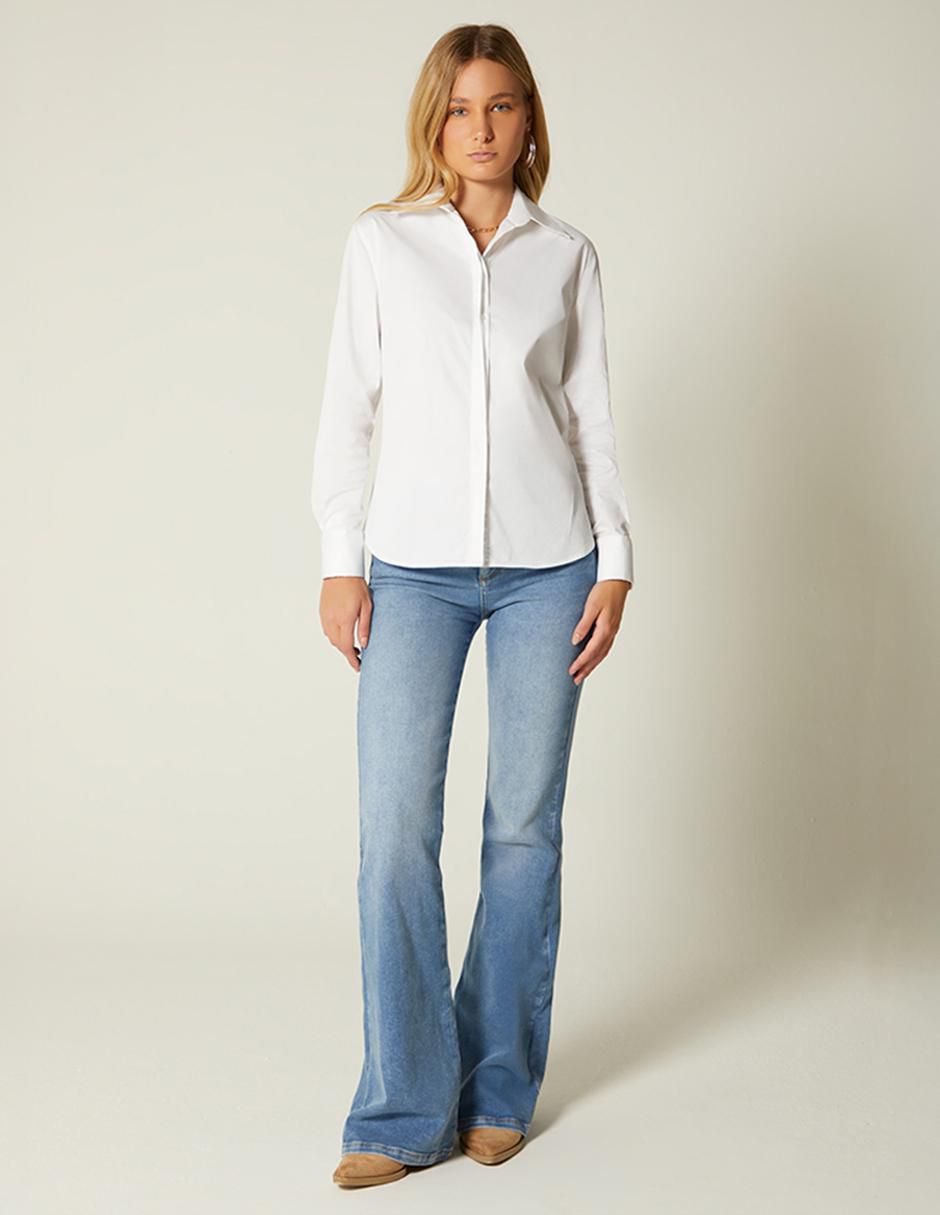 Blusa manga larga para mujer 4