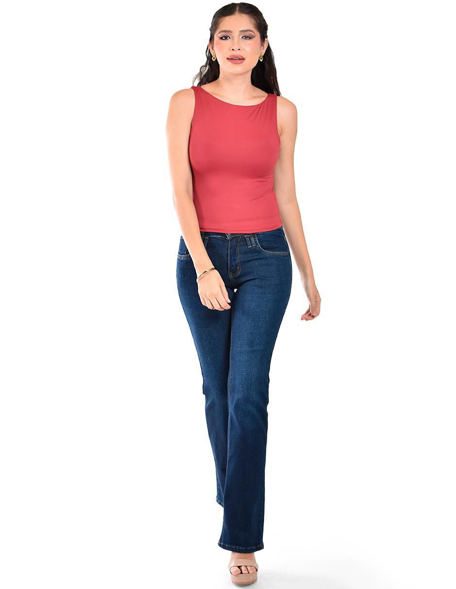 Blusa sin manga para mujer 4