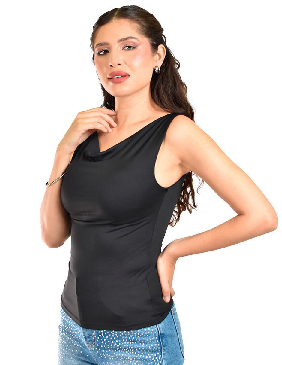Blusa sin manga para mujer 2