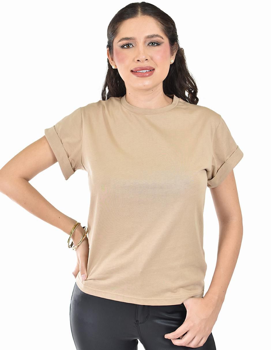 Blusa manga corta para mujer 4