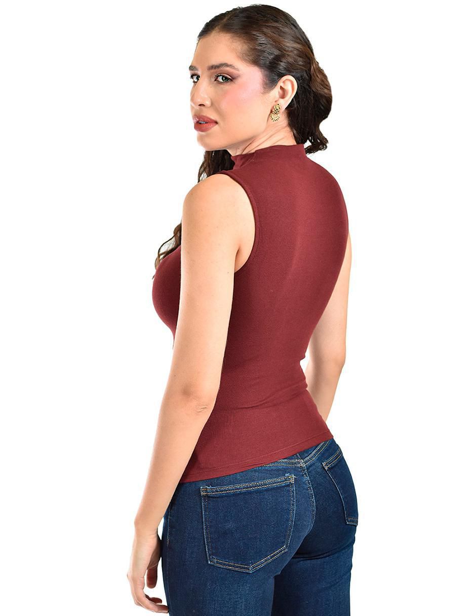 Blusa sin manga para mujer 3