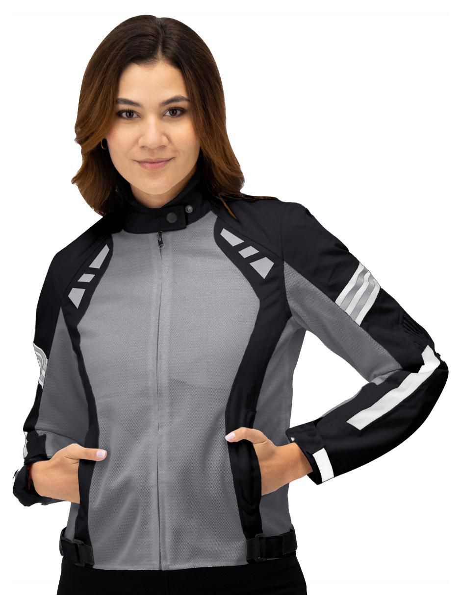 Chamarra para motociclista para mujer 2