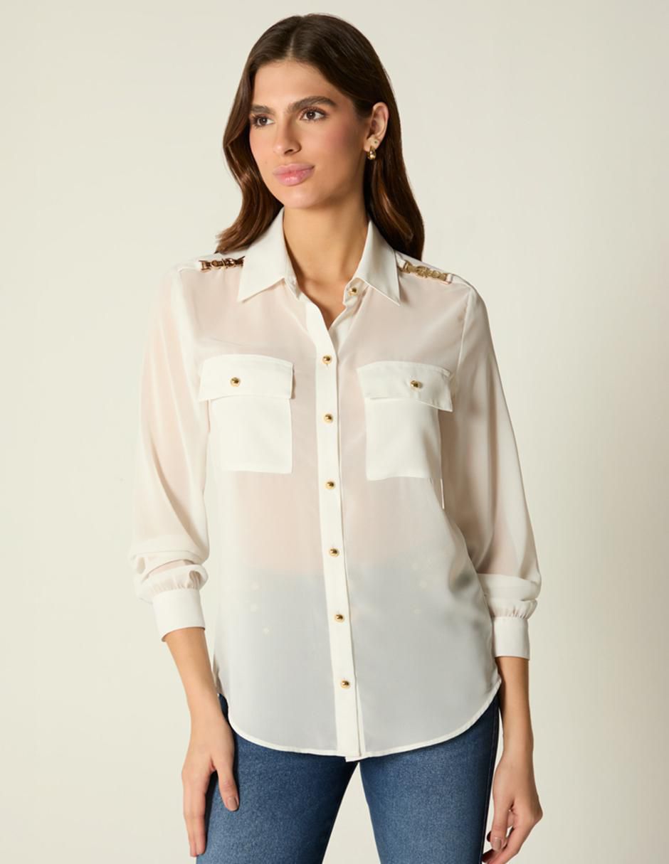 Blusa manga larga para mujer Blusa manga larga para mujer