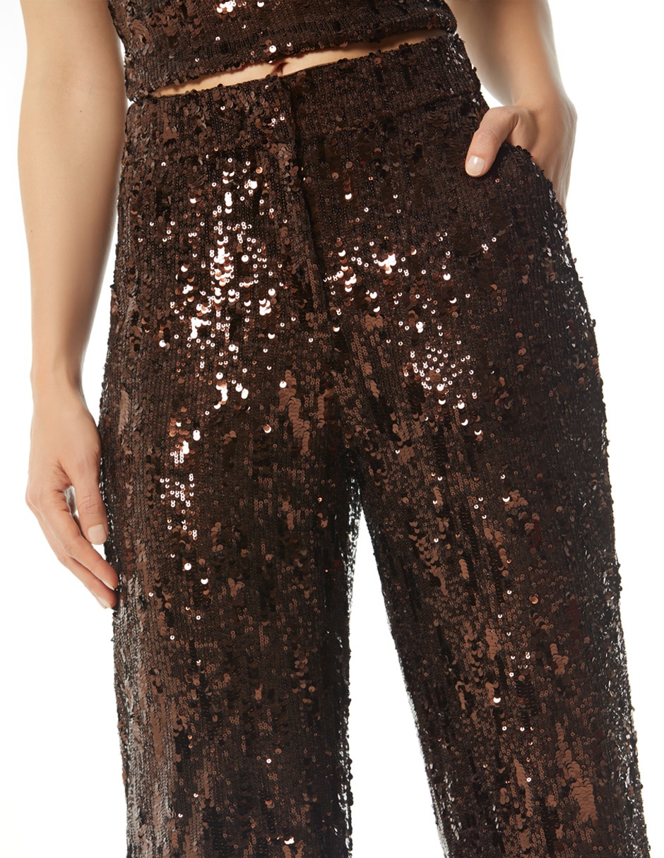 Pantalón relaxed amplio para mujer 4