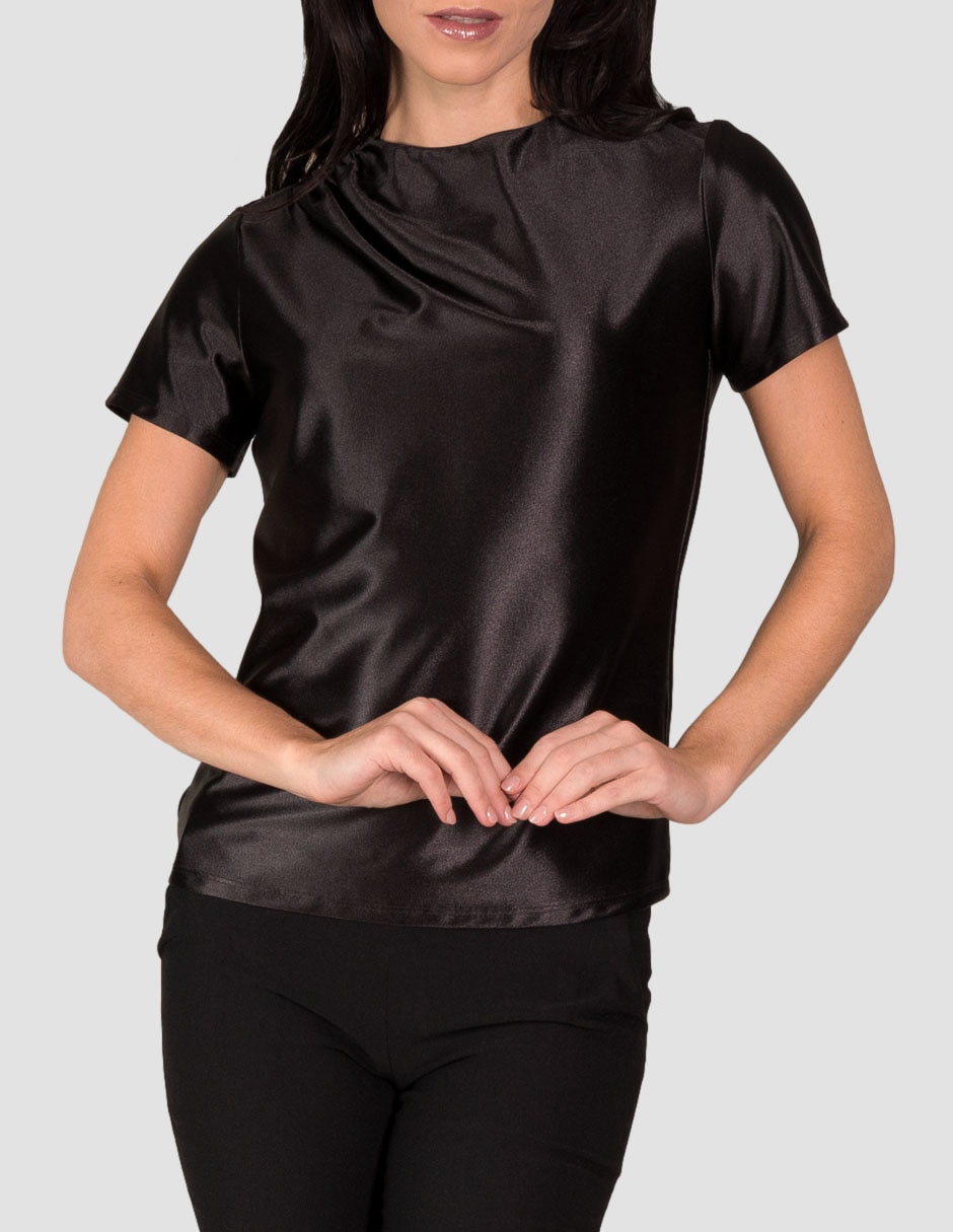 Blusa manga corta para mujer 2