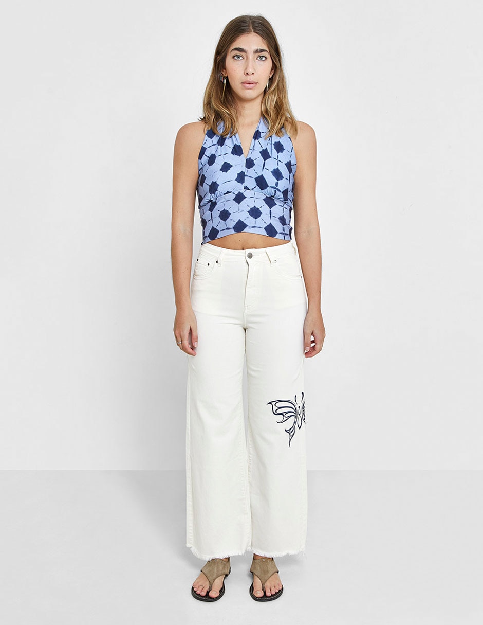 Pantalón flare para mujer