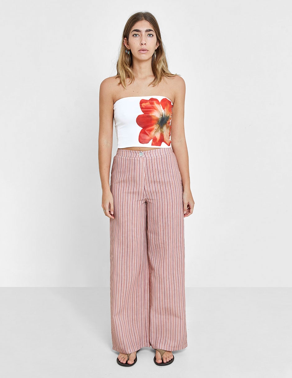 Pantalón wide leg para mujer 5
