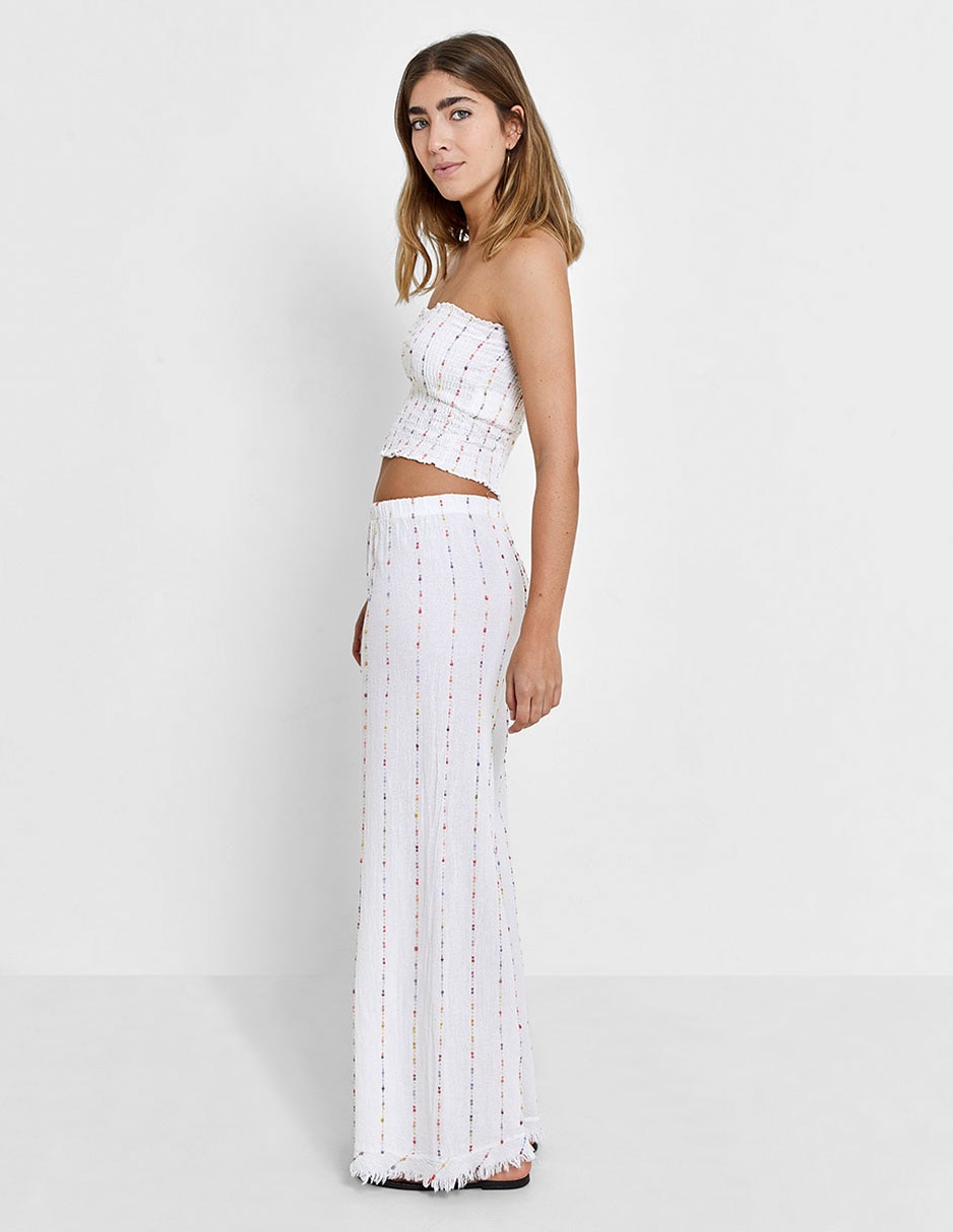 Pantalón relaxed wide leg para mujer 4