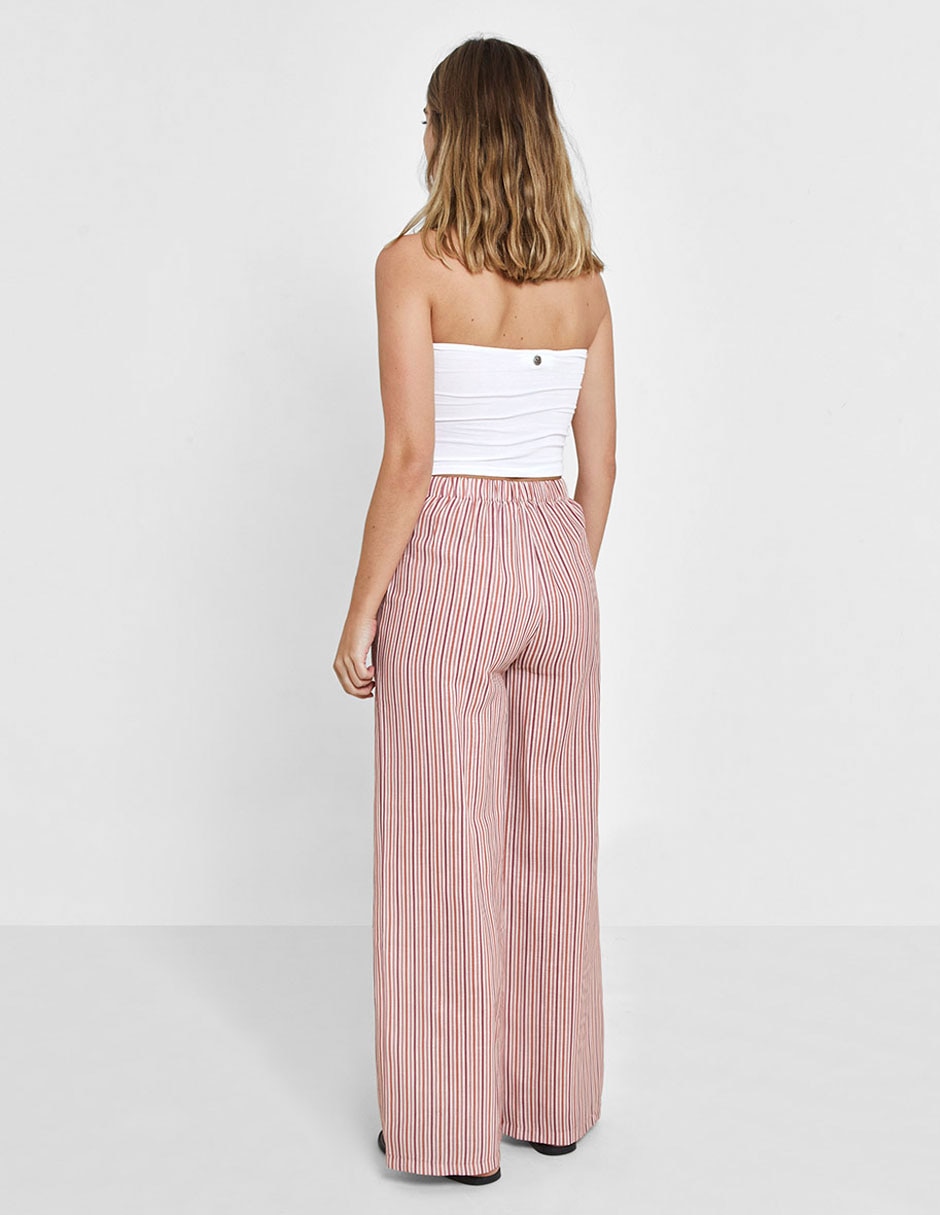 Top strapless sin manga para mujer 2