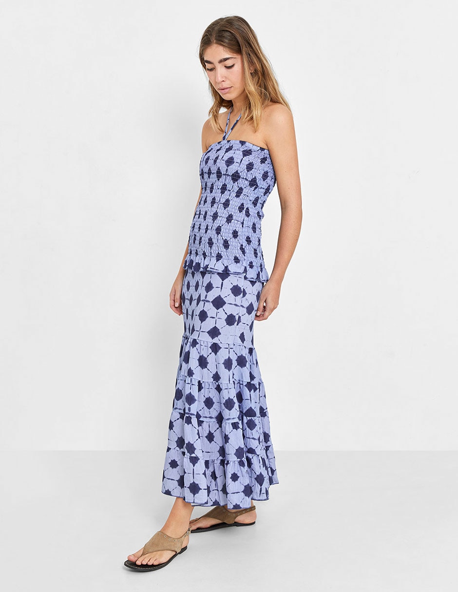 Vestido largo playa para mujer 4