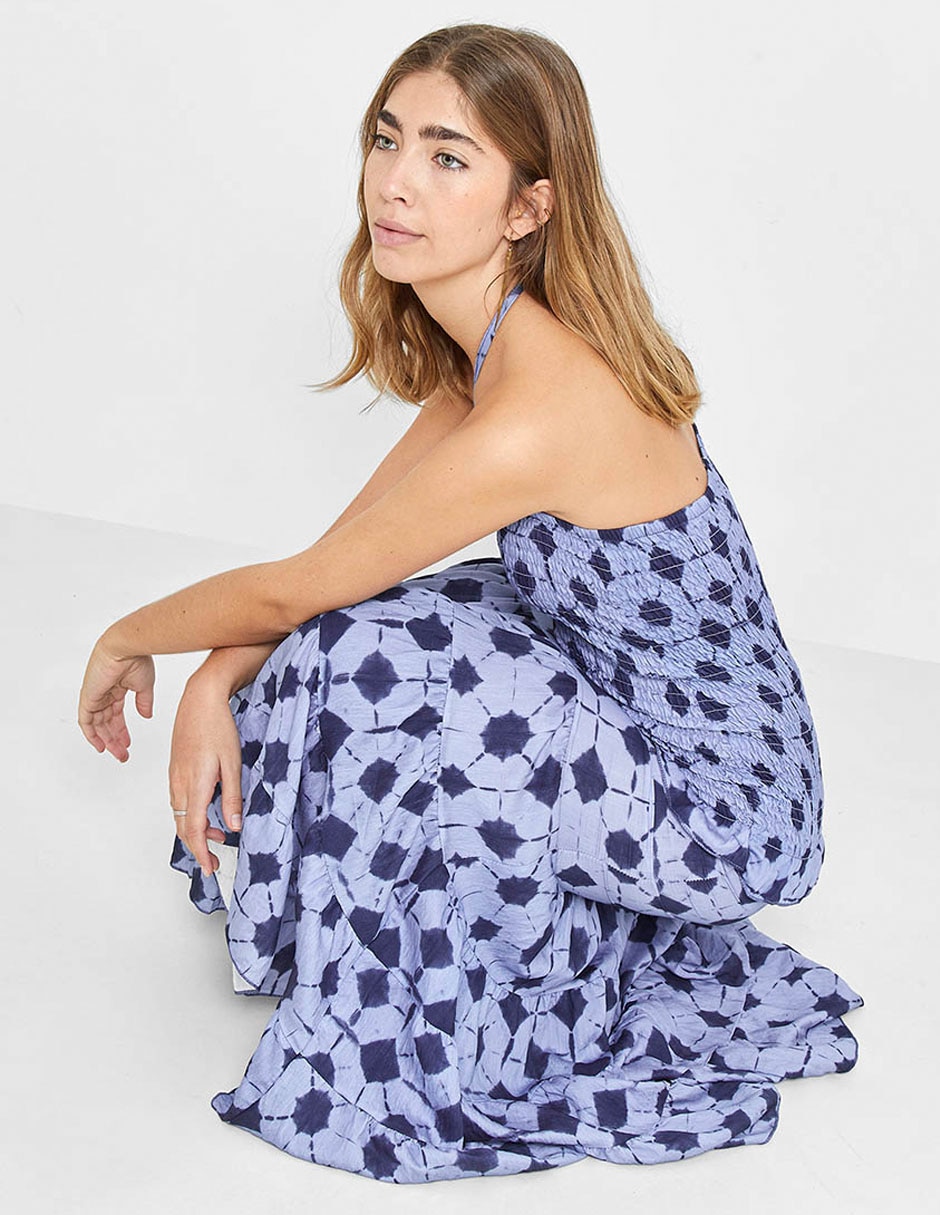 Vestido largo playa para mujer 5