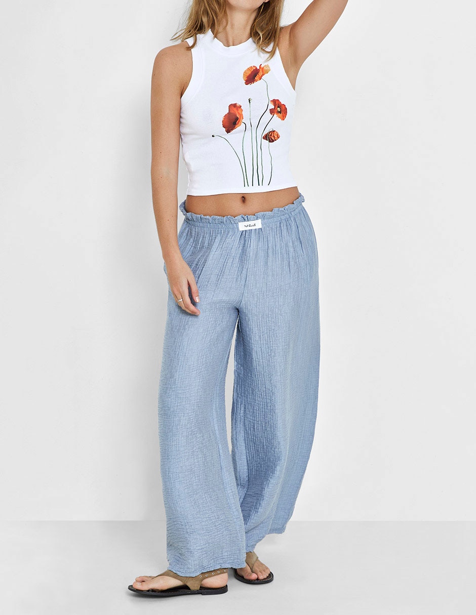 Playera cuello redondo para mujer 3