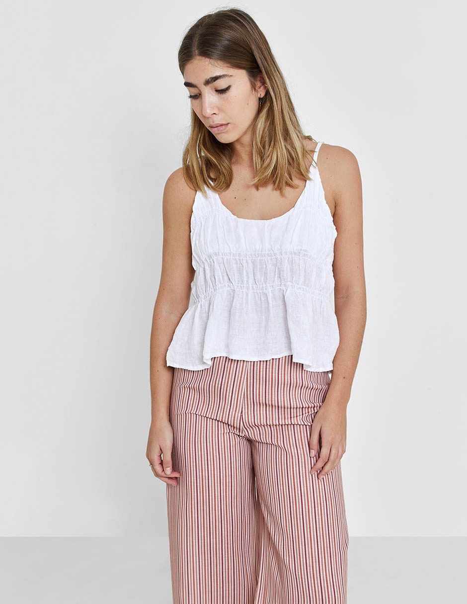 Blusa de tirantes para mujer