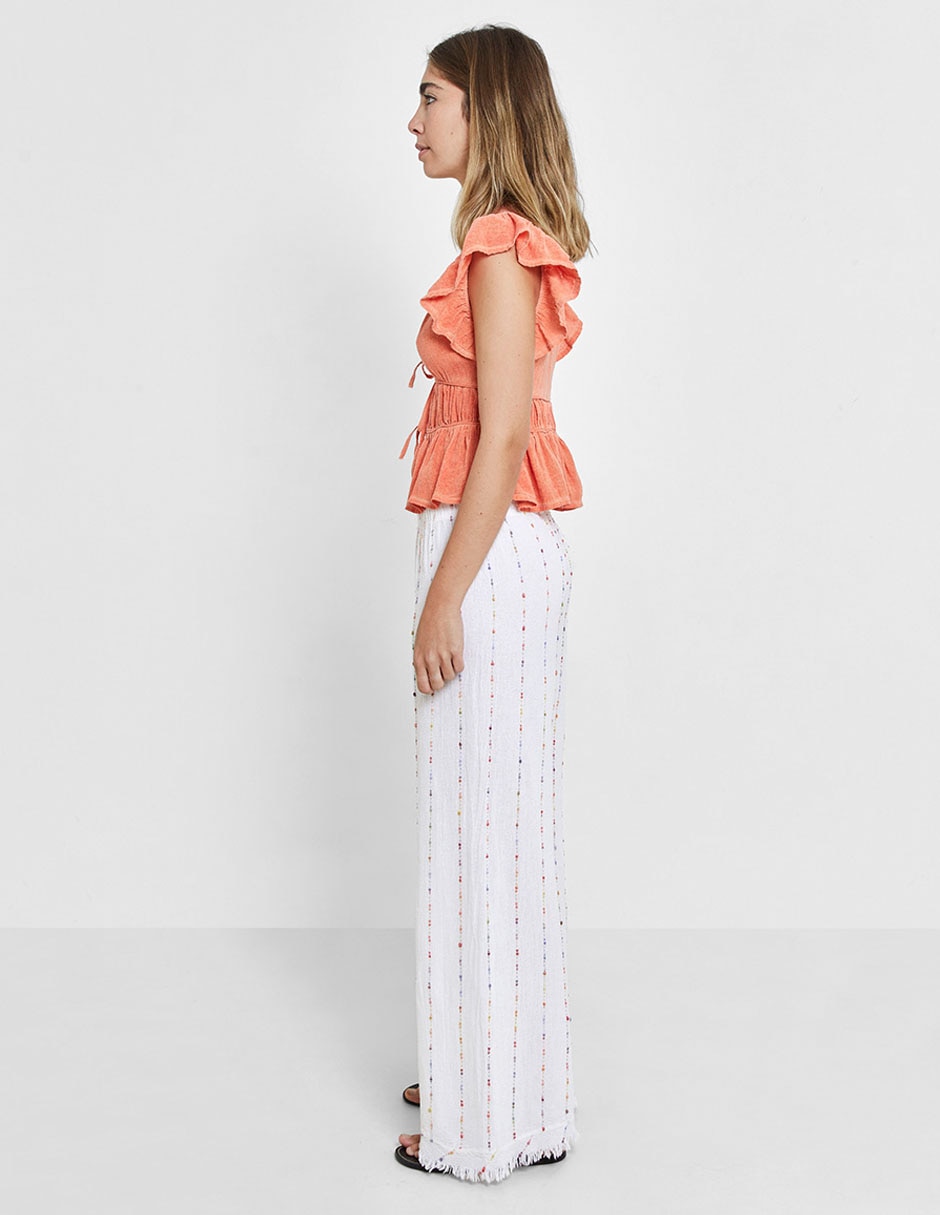 Blusa manga corta para mujer 6