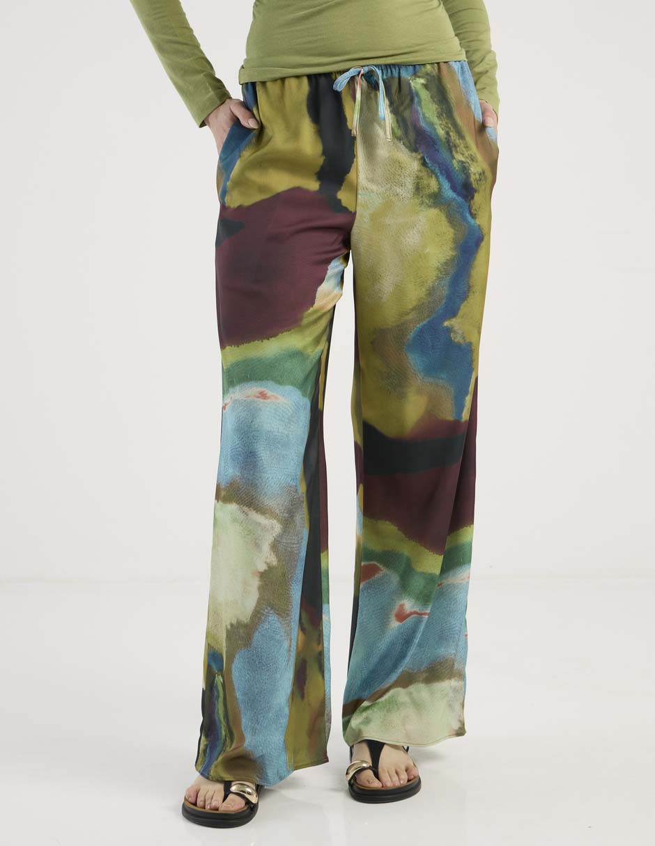 Pantalón relaxed amplio para mujer Pantalón relaxed amplio para mujer