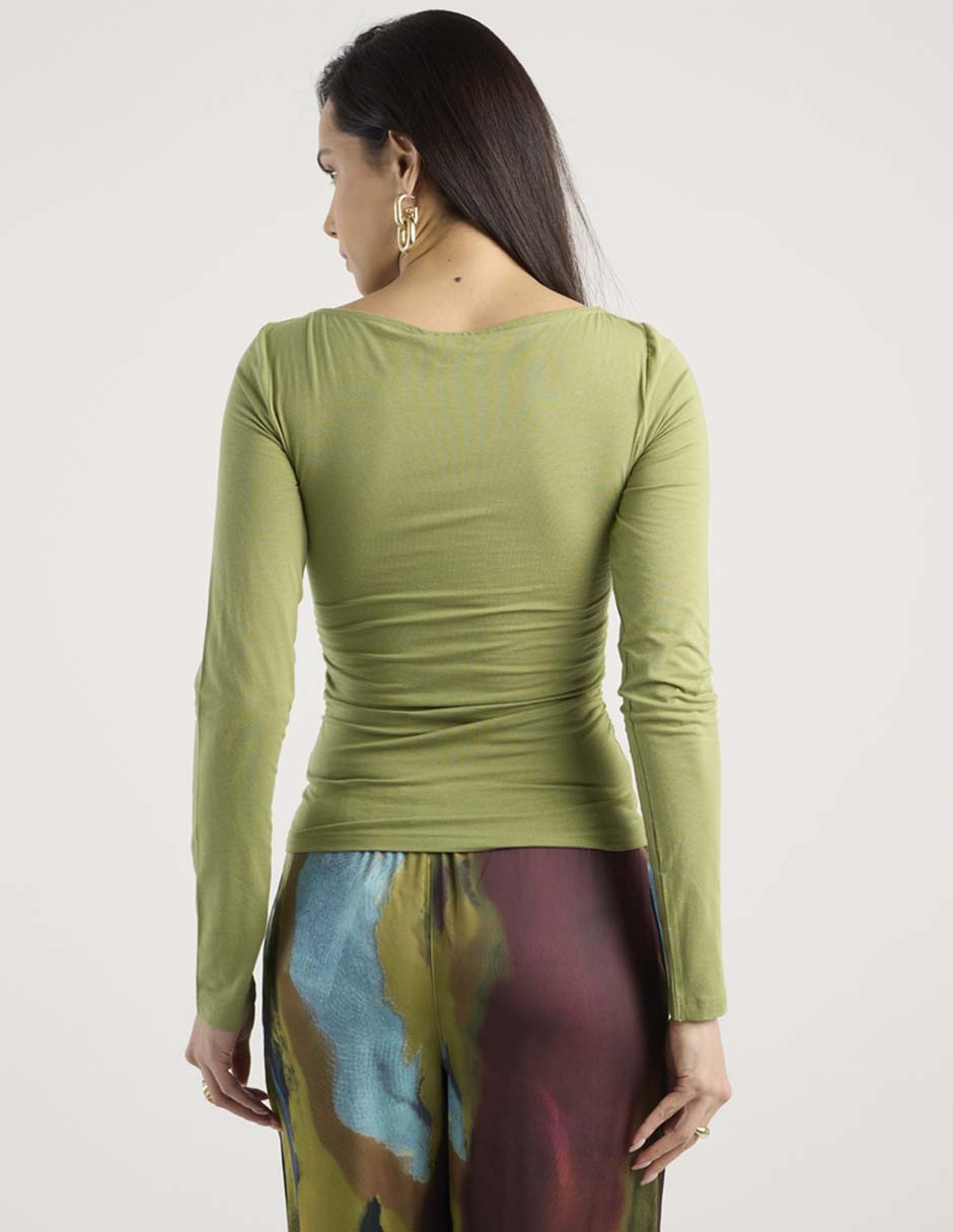 Blusa manga larga para mujer 2