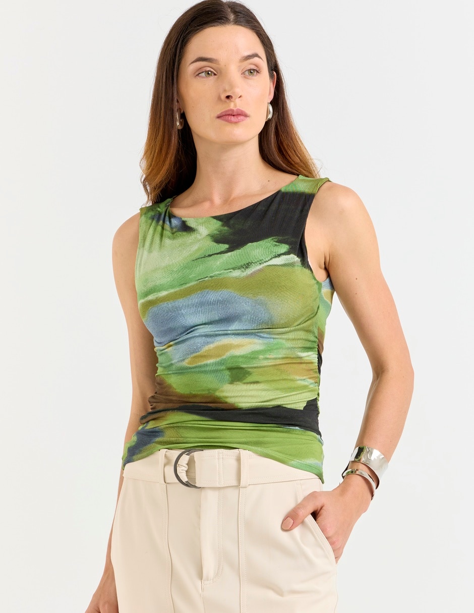 Blusa de tirantes para mujer