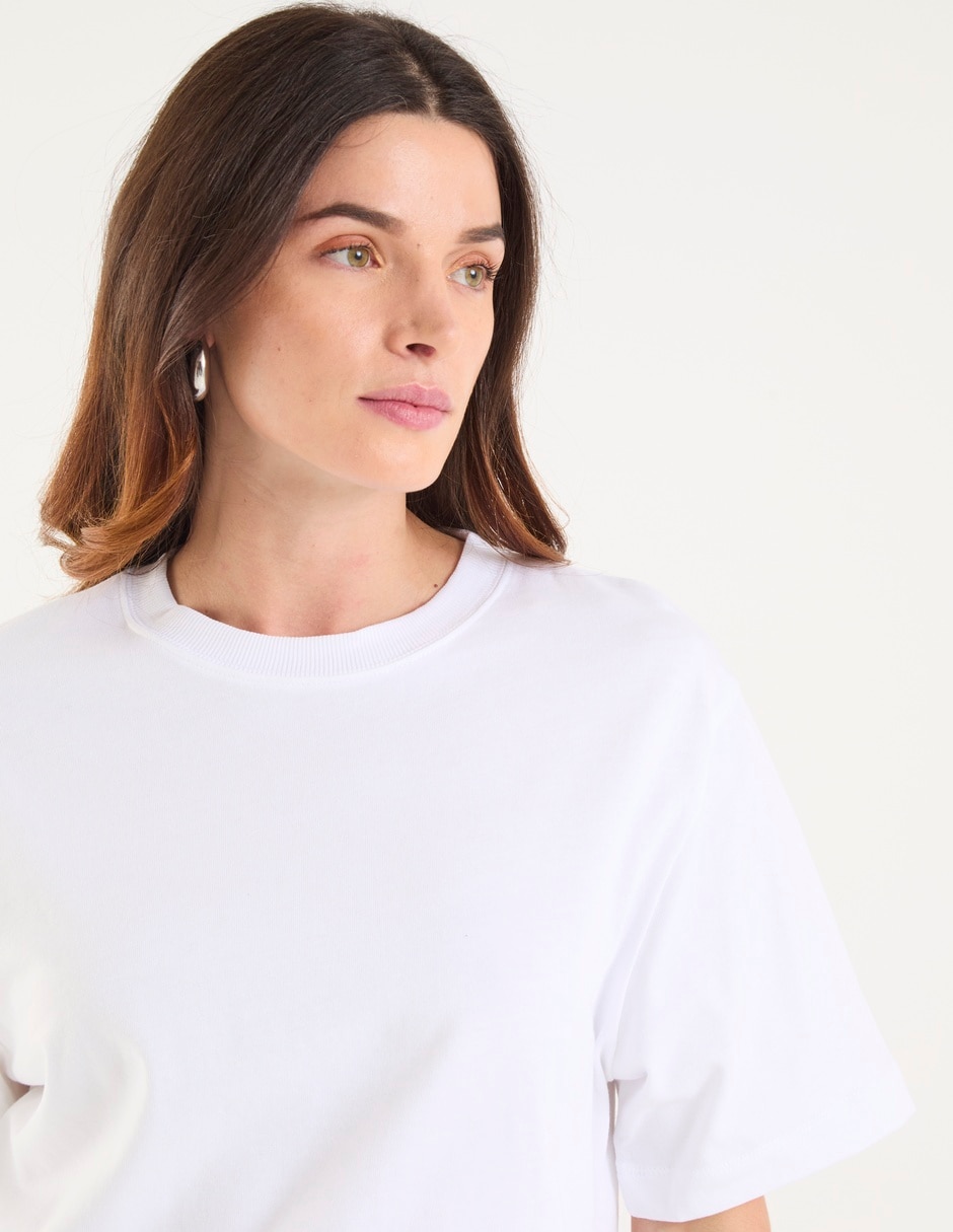 Blusa manga corta para mujer 4