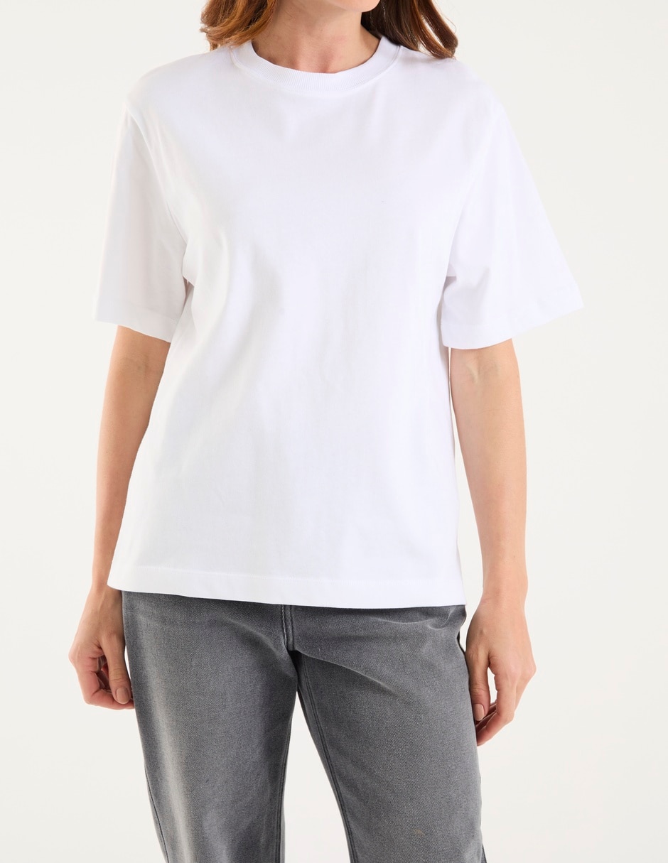 Blusa manga corta para mujer 5