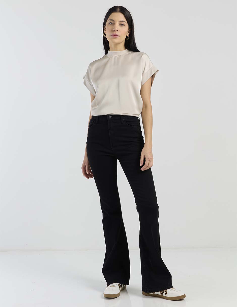 Jeans acampanado para mujer 3