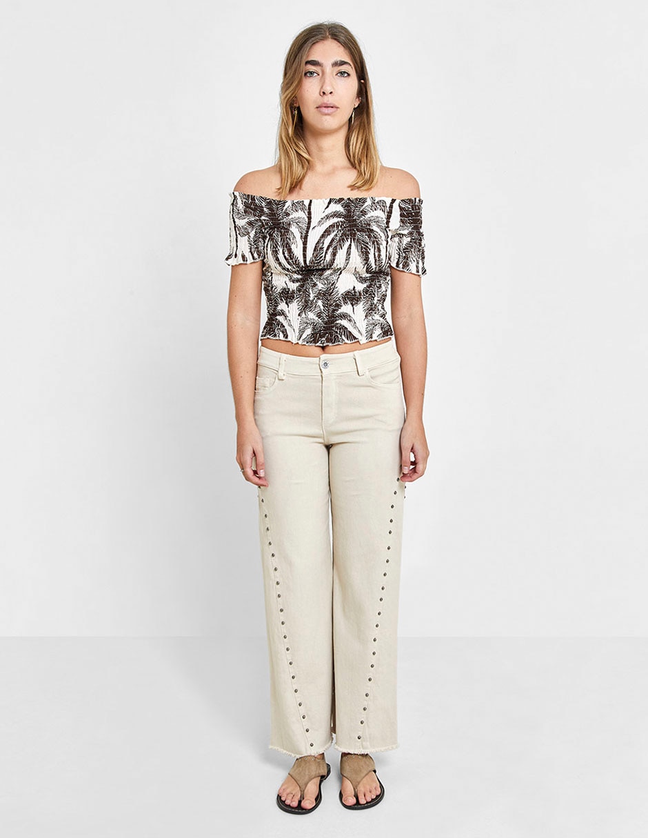 Pantalón straight para mujer