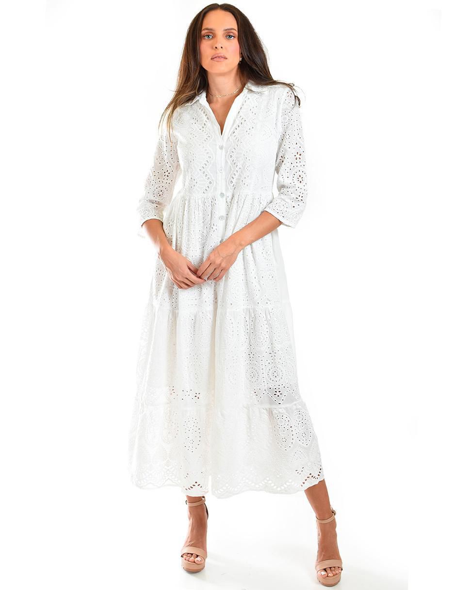 Vestido midi casual para mujer