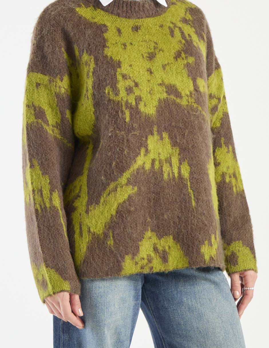 Suéter cuello redondo para mujer 5