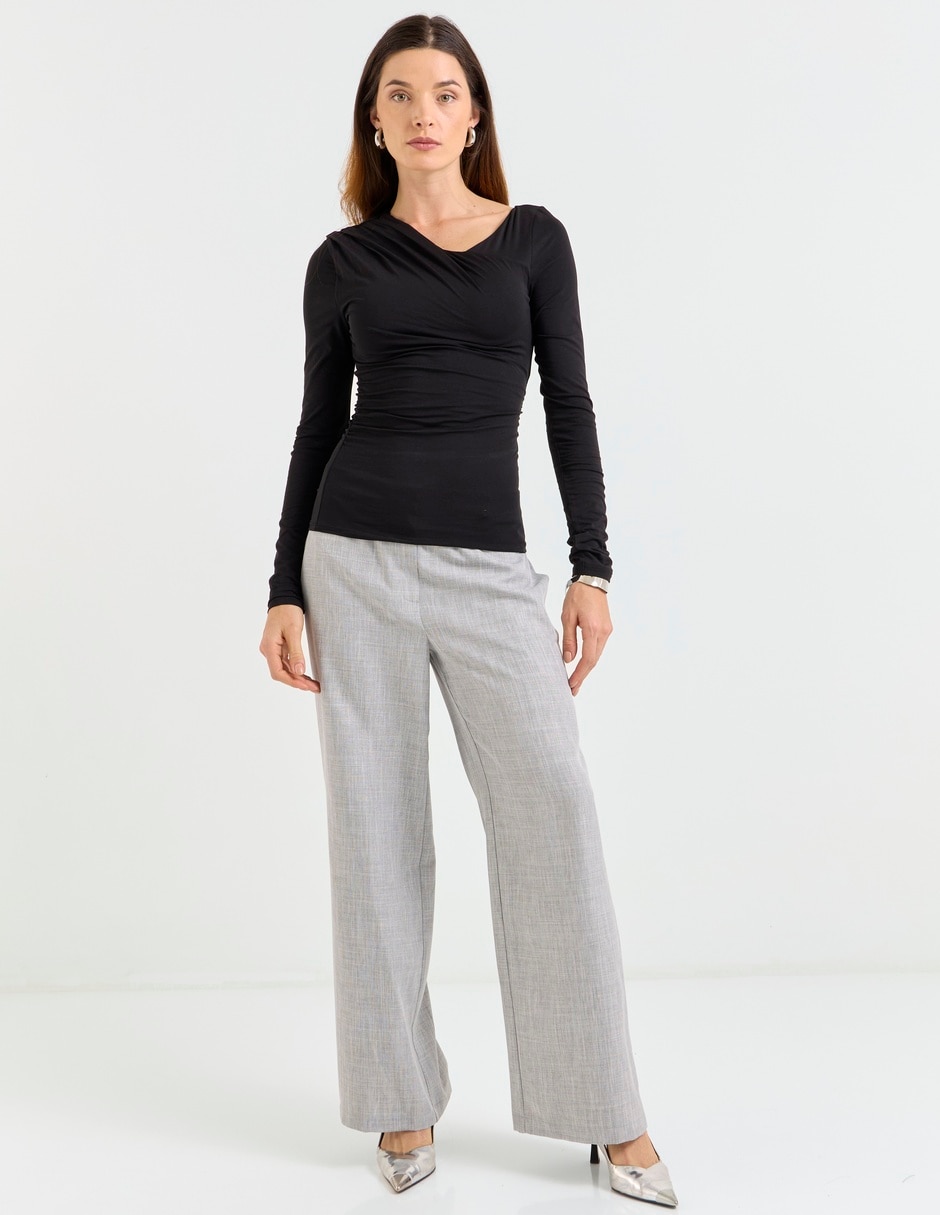 Blusa manga larga para mujer 3