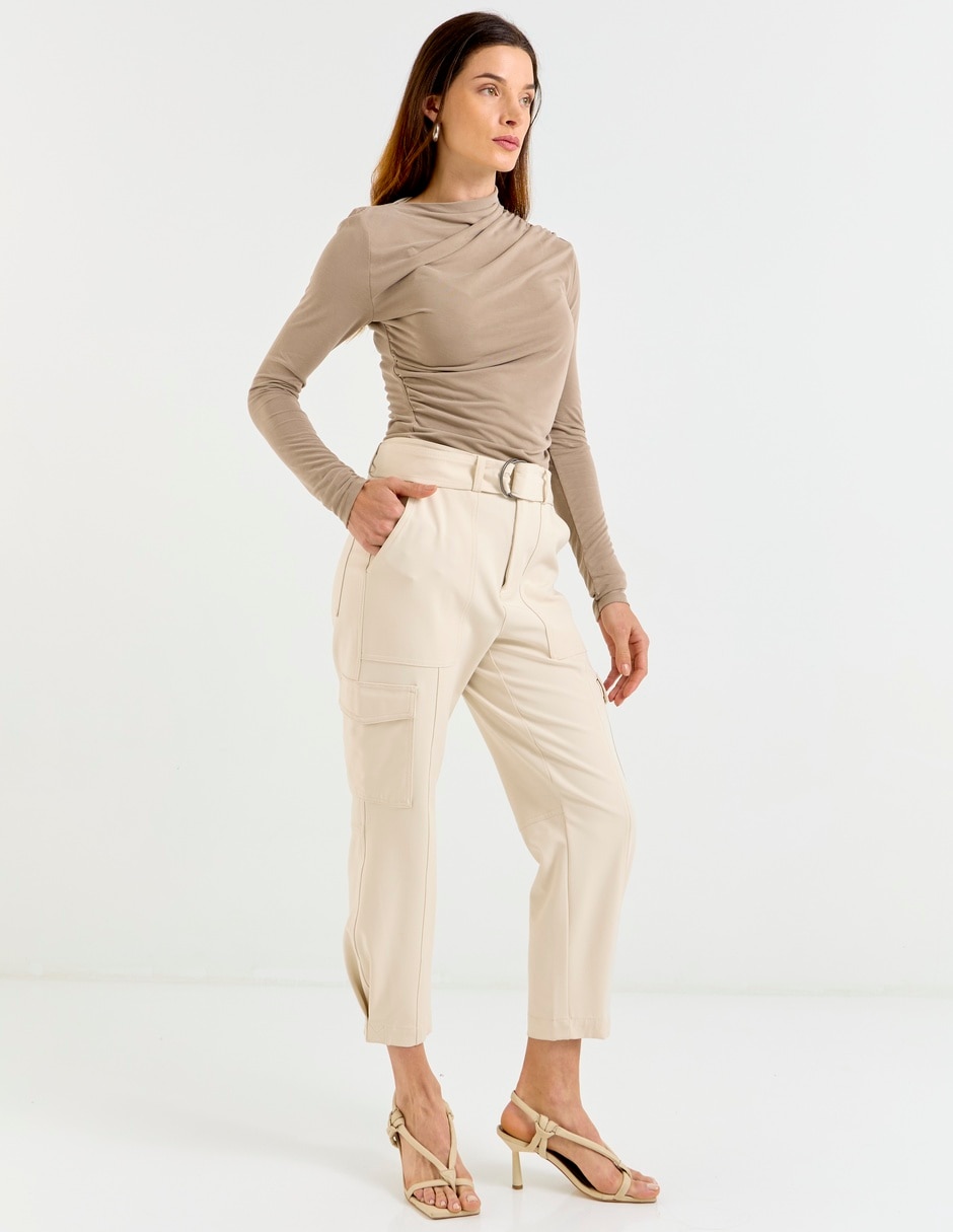 Blusa manga larga para mujer 3