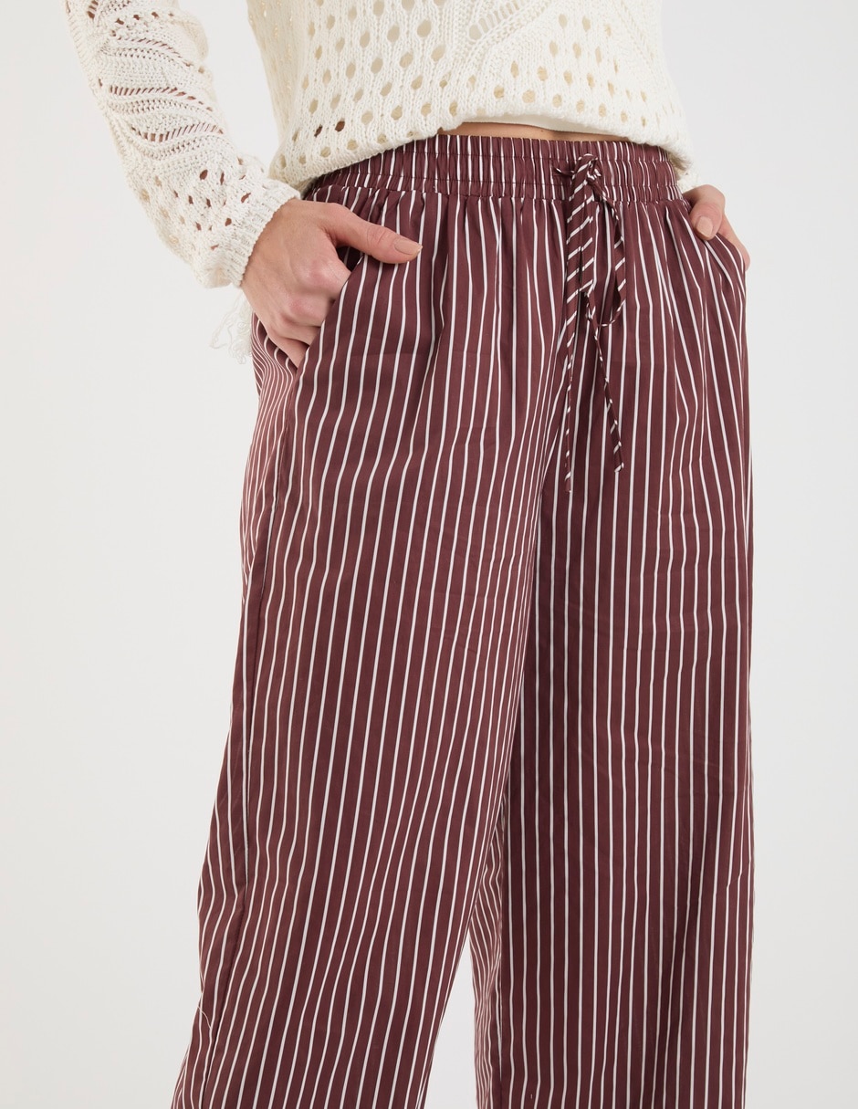 Pantalón relaxed wide leg para mujer 4