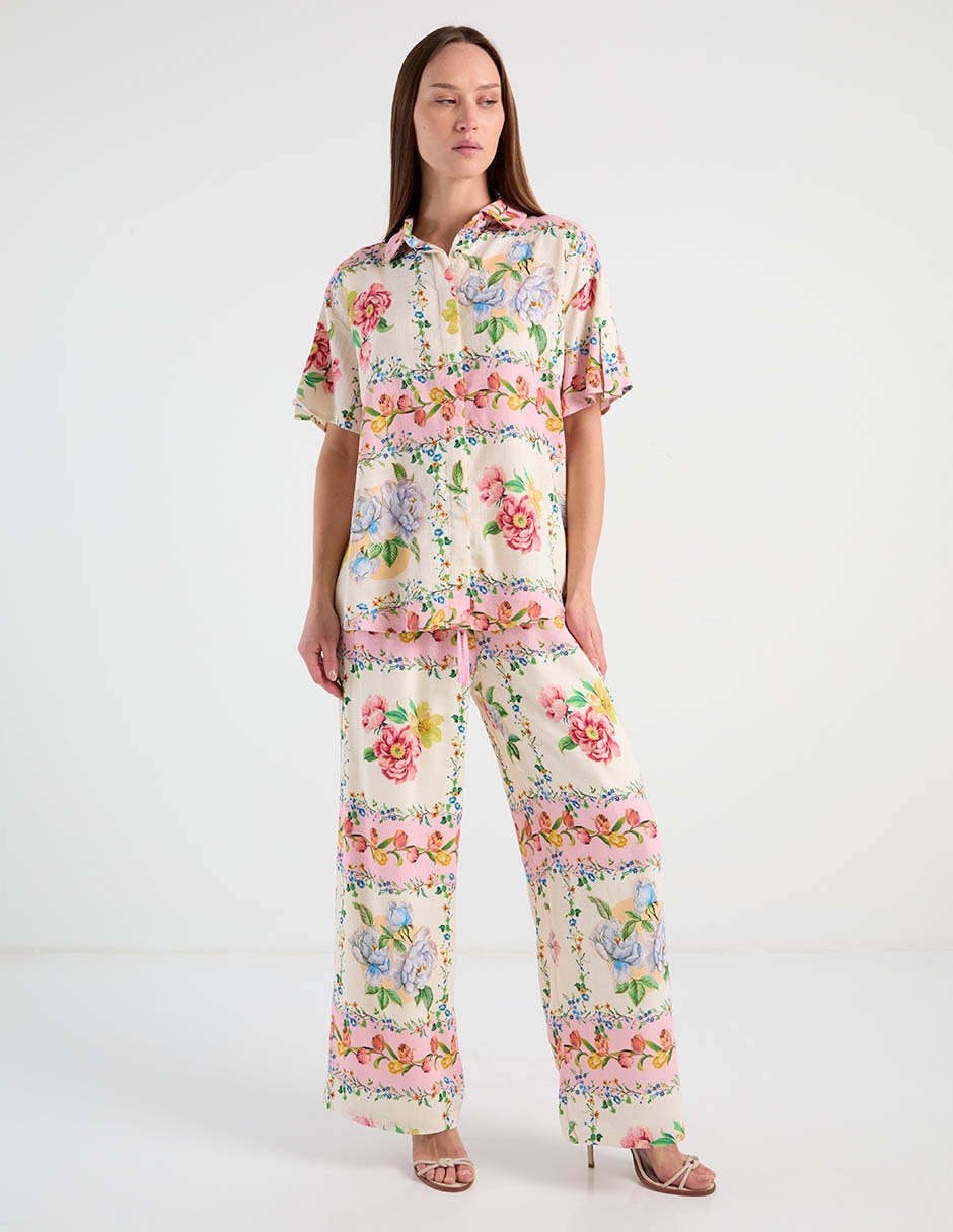 Camisa manga corta para mujer 3