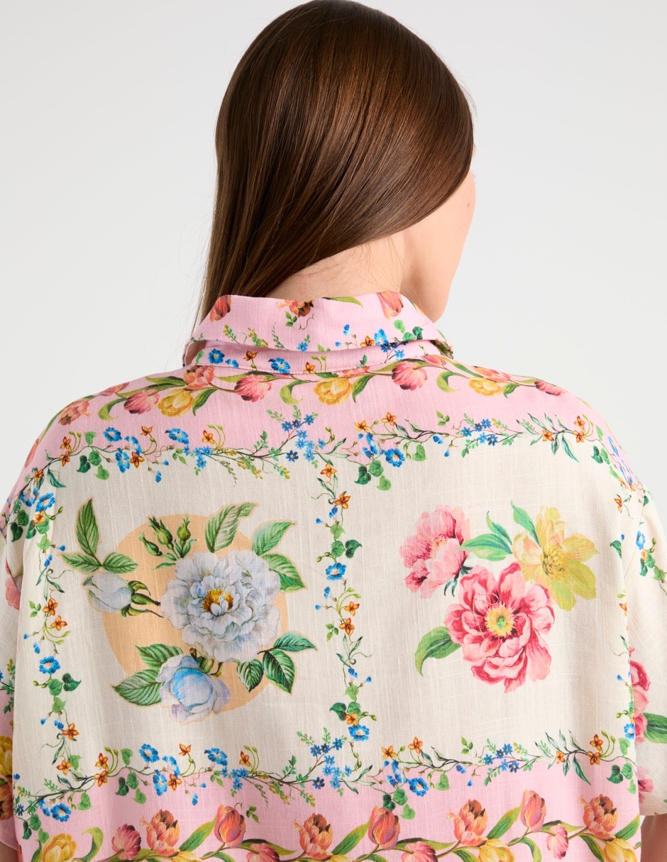 Camisa manga corta para mujer 5
