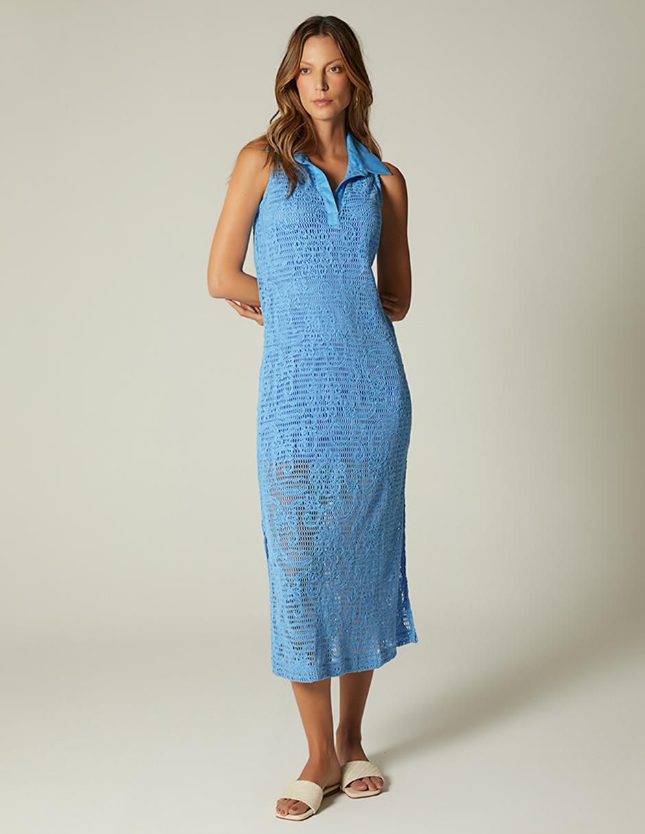 Vestido Midi Ropa Para Playa Suburbia Salida De Playa Vestido