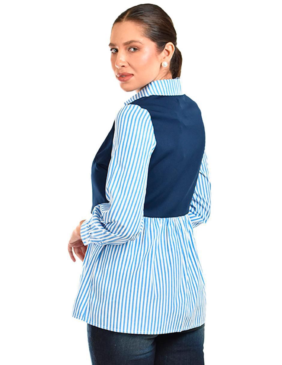 Blusa manga larga para mujer 3