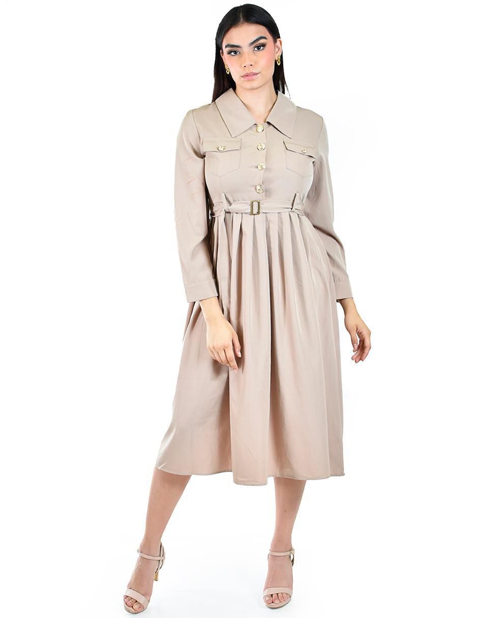 Vestido midi casual para mujer 5