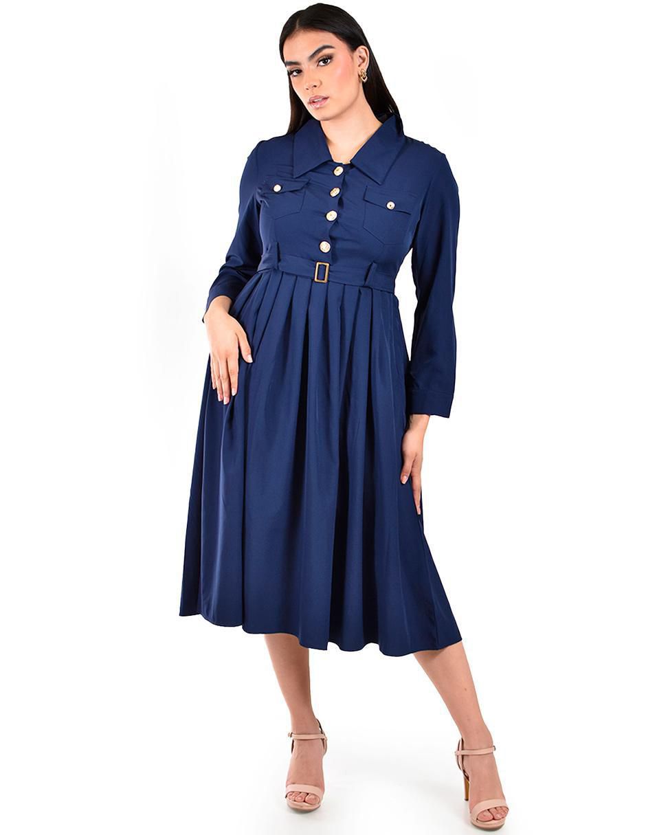 Vestido midi casual para mujer 5