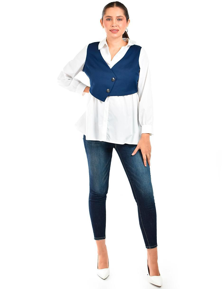 Blusa manga larga para mujer 4