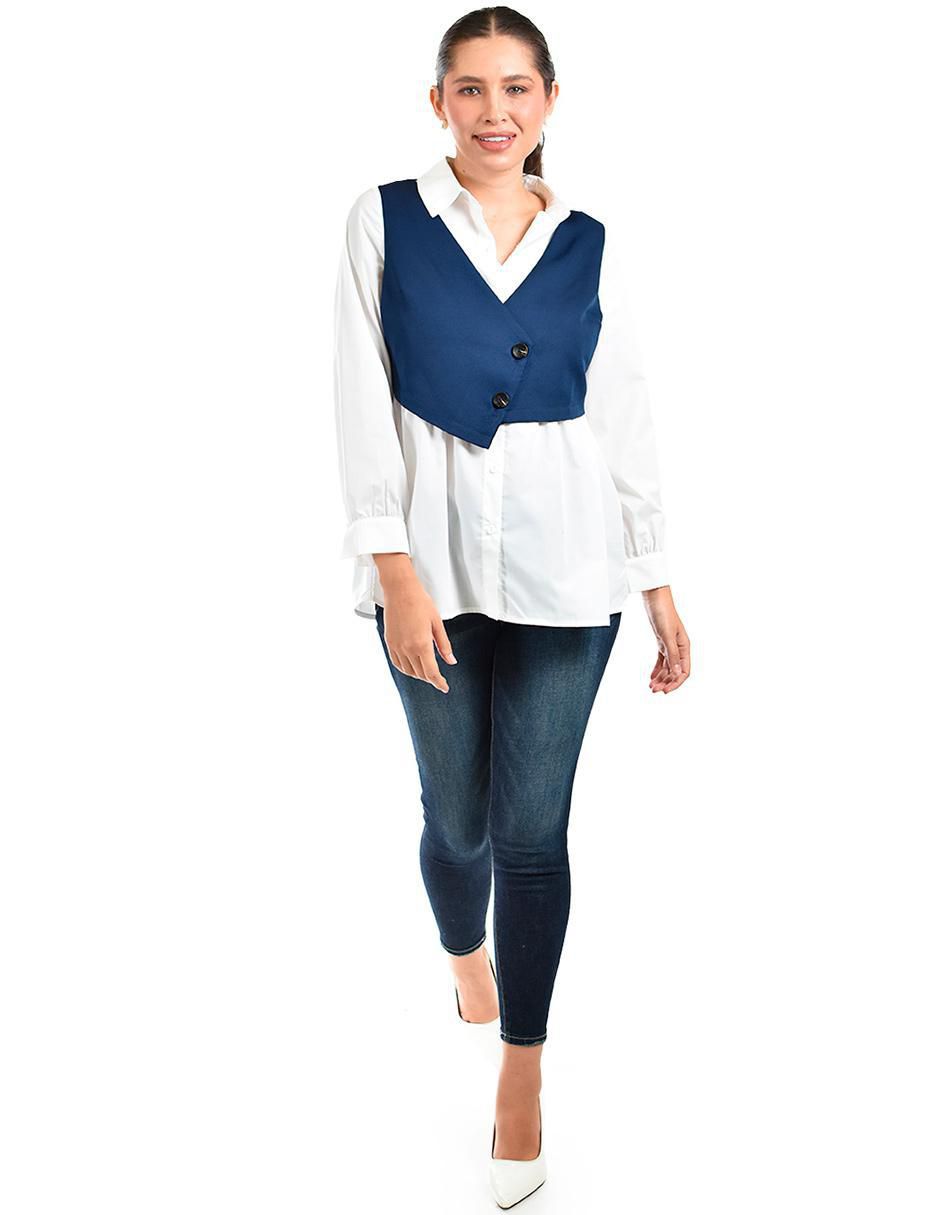 Blusa manga larga para mujer 5