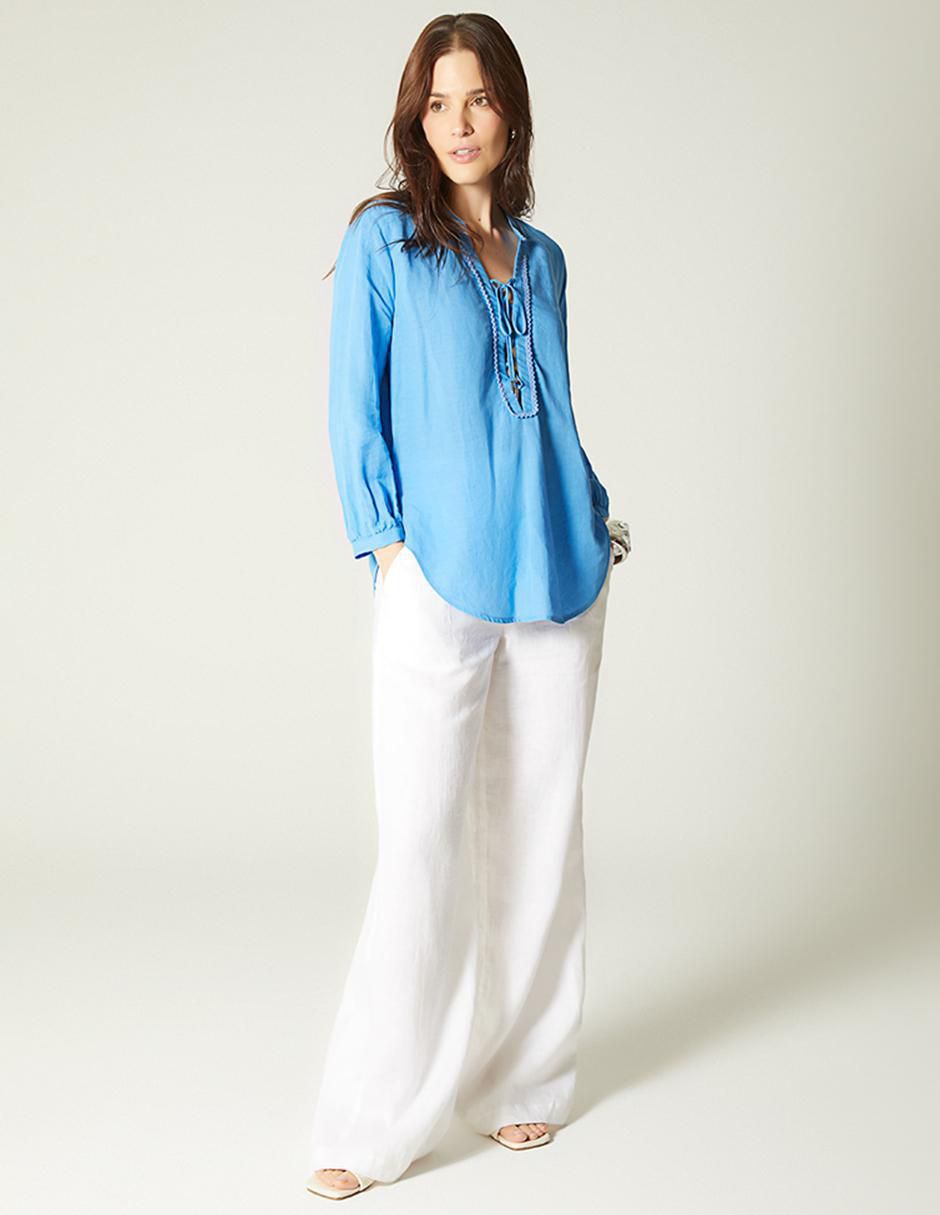 Blusa manga 3/4 para mujer