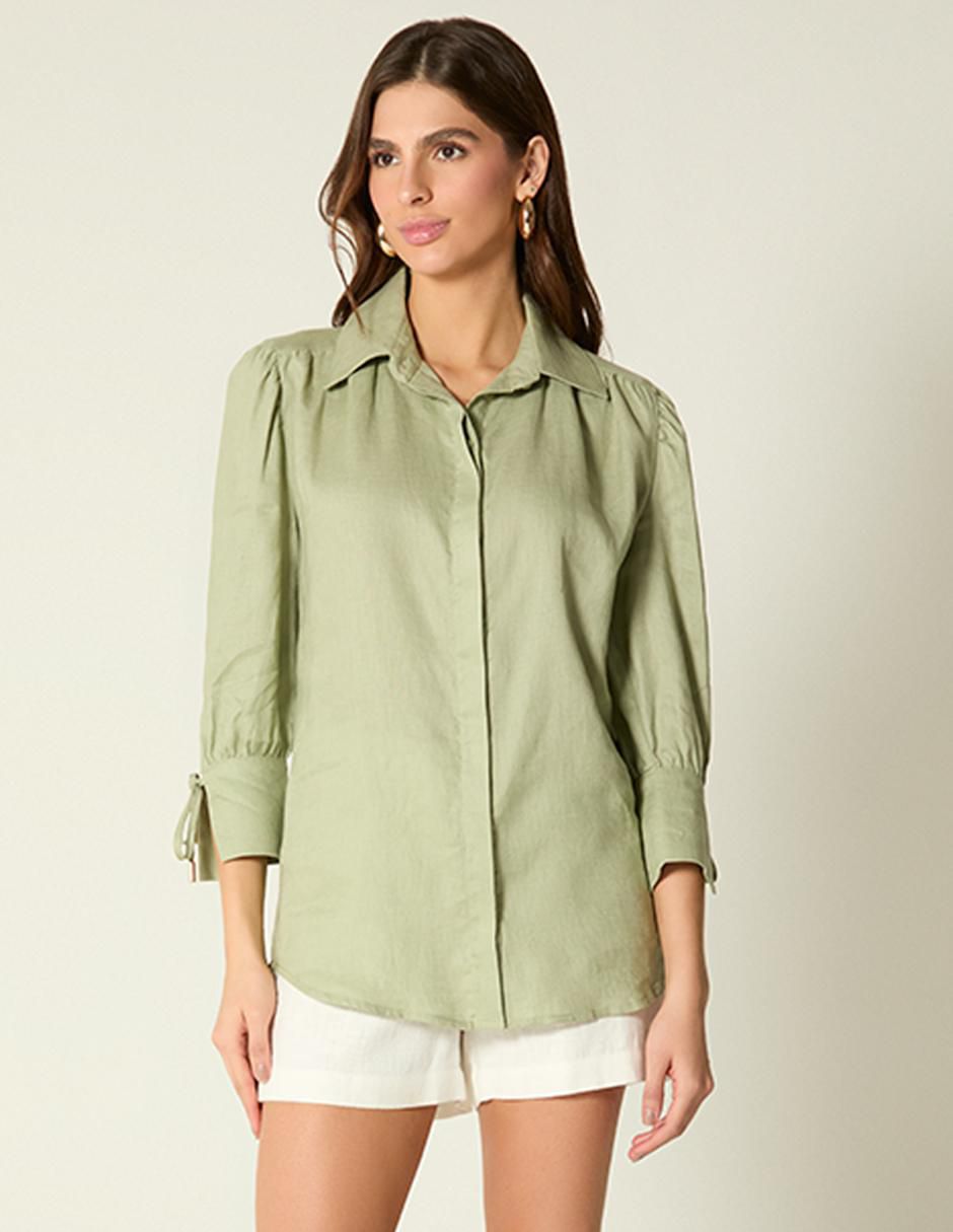 Blusa manga 3/4 para mujer