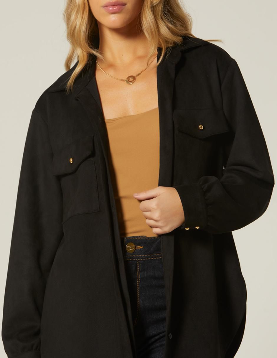 Blusa Studio F manga larga para mujer