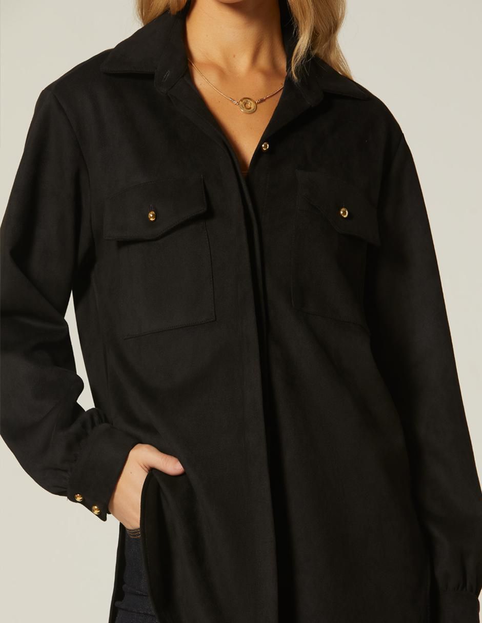 Blusa Studio F manga larga para mujer