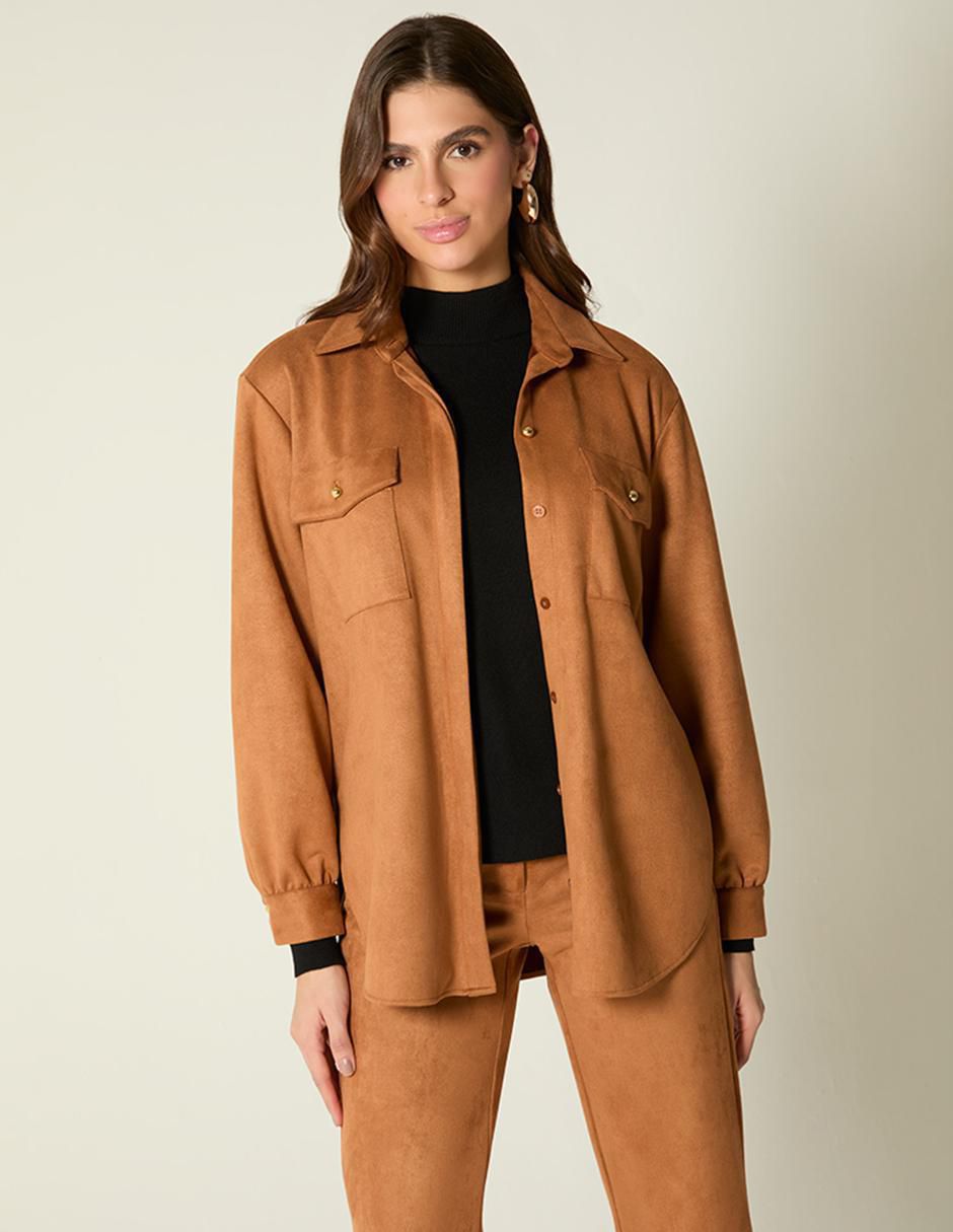 Blusa manga larga para mujer