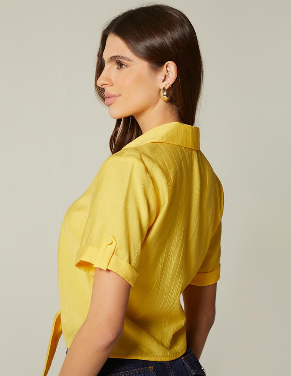 Blusa manga corta para mujer 2