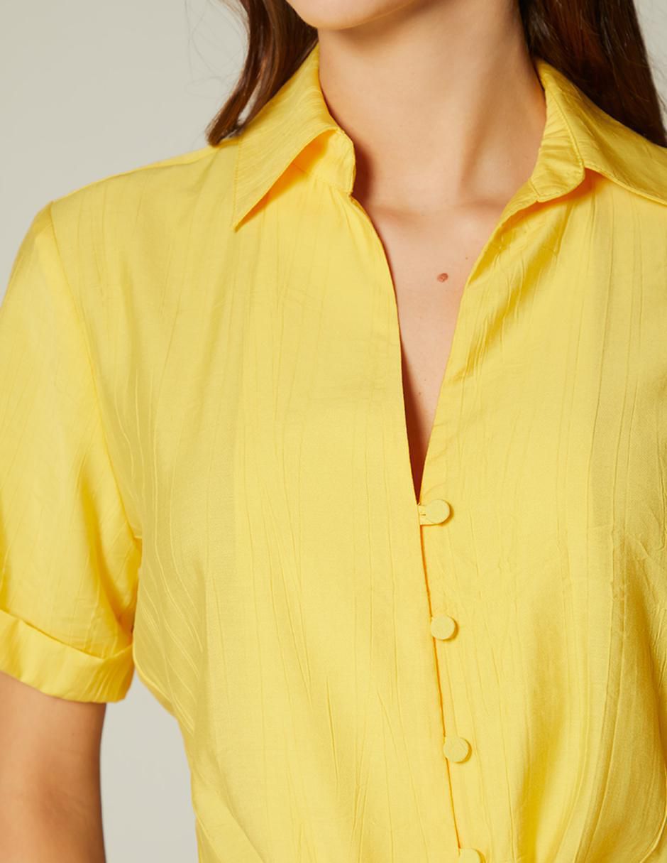 Blusa manga corta para mujer 4