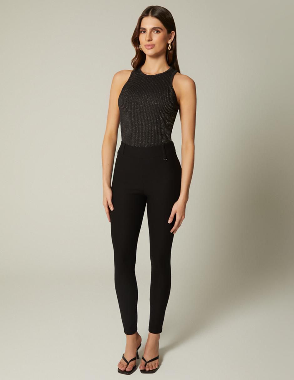 Legging a la cintura con elástico para mujer 2